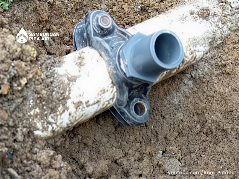 fungsi sadel pipa dalam sistem instalasi sambungan air 