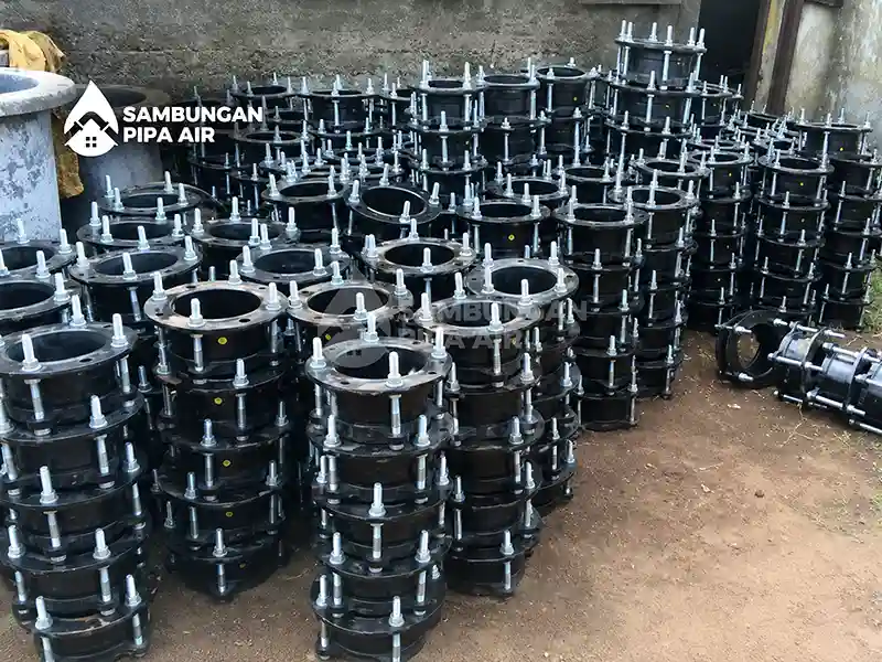 Sambungan Giboult Joint pada instalasi pipa HDPE untuk distribusi air bersih